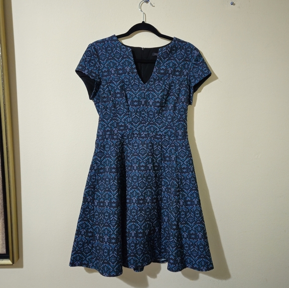 Nanette Lepore Fit & Flare Dress - Picture 1 of 6